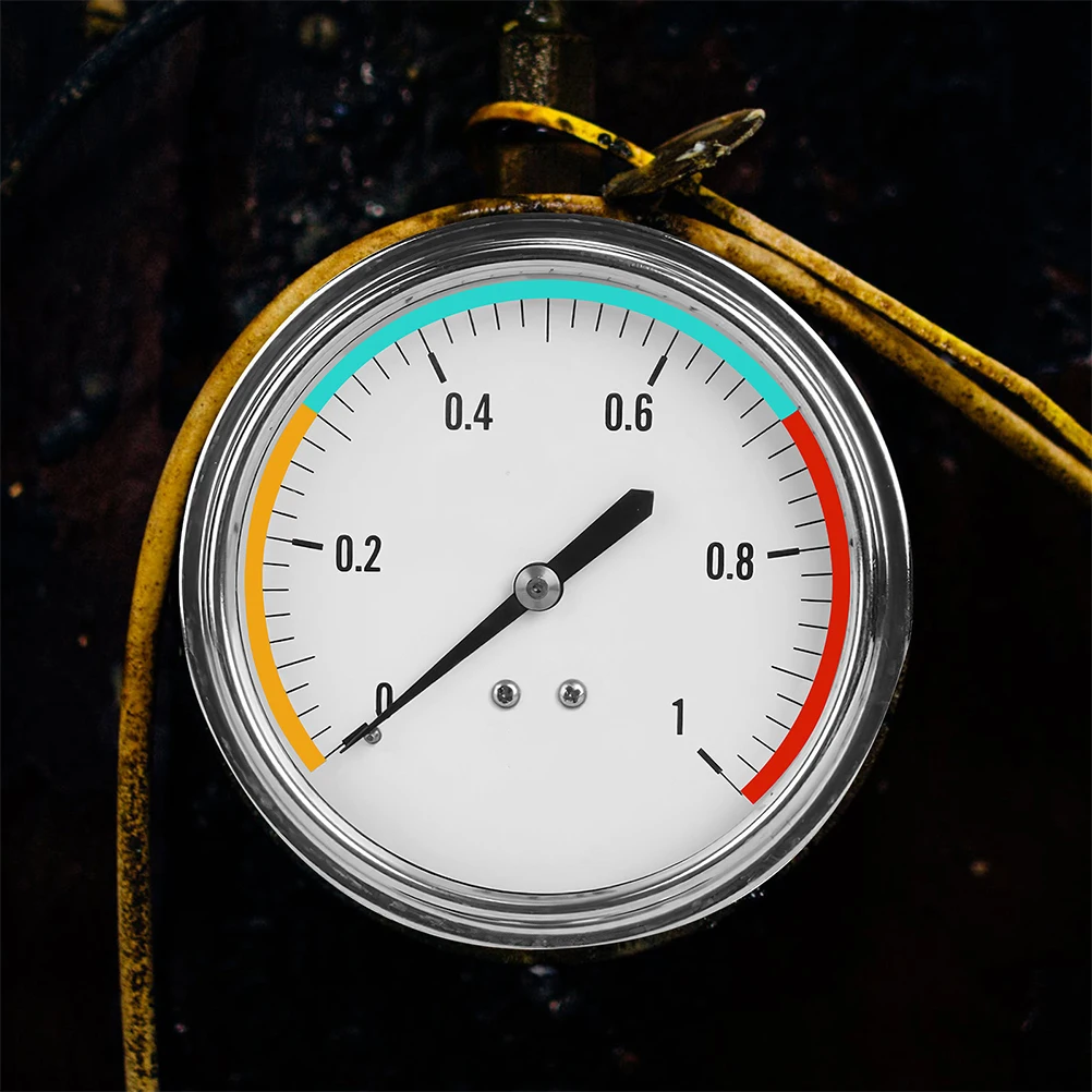 

6 Sheets Gauge Identification Decal Waterproof Sun-Resistant Pressure Meter Label Sticker for Clear Pressure Range Indication