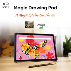 XPPen Android Tablet 12.2 inches Magic Drawing Pad with DP-IN Function X3 Pro Stylus (16K Pressure/No Charging) 8000mAh Battery