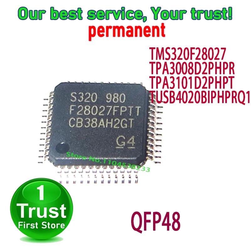 TMS320F28027 TPA3008D2PHPR TPA3008D2 TPA3101D2PHPT TPA3101D2  TUSB4020BIPHPRQ1 T4020BIQI