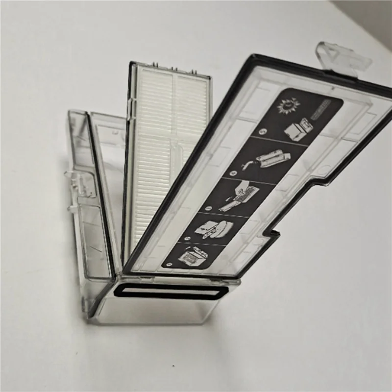 ชิ้นส่วนในครัวเรือน 2X สําหรับ Roborock S7 S7MAXV T7S T7S Plus ใหม่ฝุ่นกล่องเครื่องดูดฝุ่นชิ้นส่วนหุ่นยนต์หุ่นยนต์ถังขยะกล่องกรอง