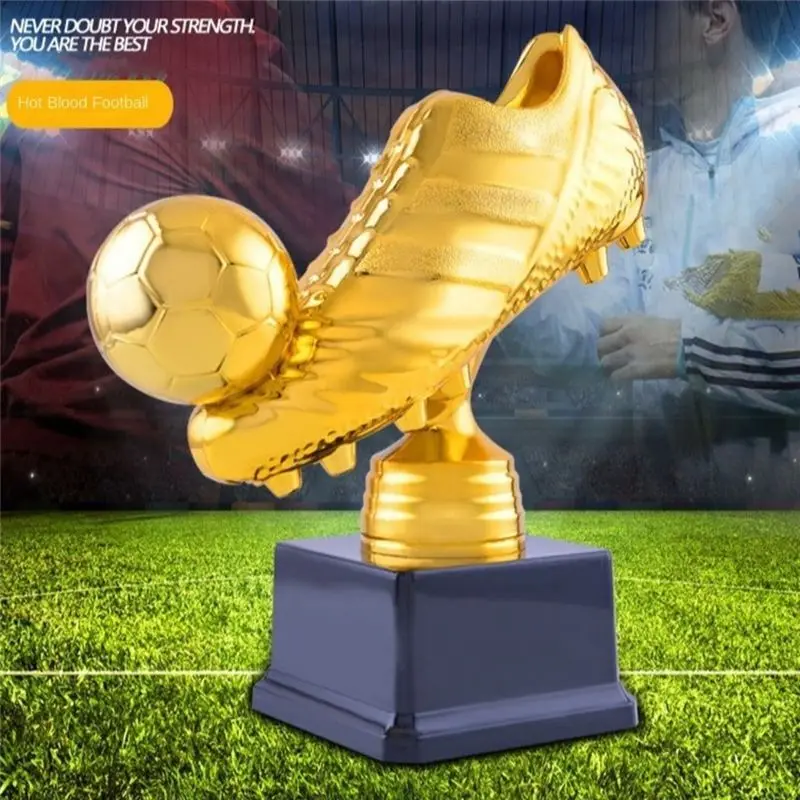 European Football Golden Boot Award Trophy Football Match Excellent Player Award Football Shoe Award Souvenirs Highly Recommende