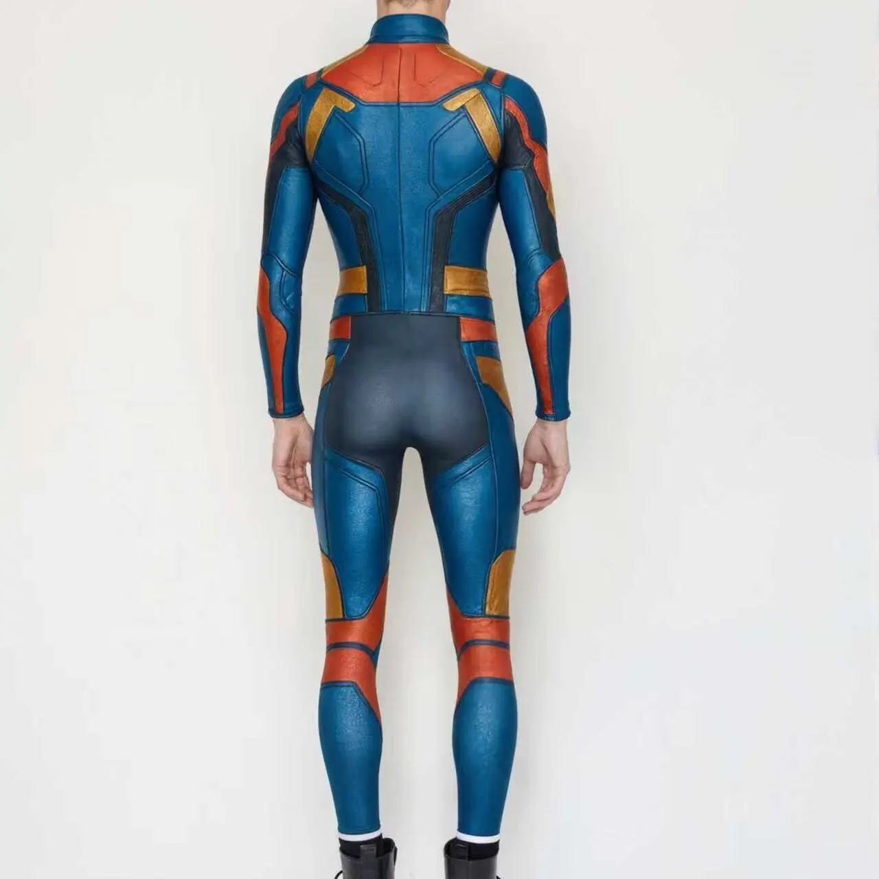 Herren Rüstungs-Muskelanzug, Karneval, Mechanischer Bodysuit, Halloween-Party, Bühnenauftritt, Cosplay-Kostüm, Strumpfhose – Detail 25