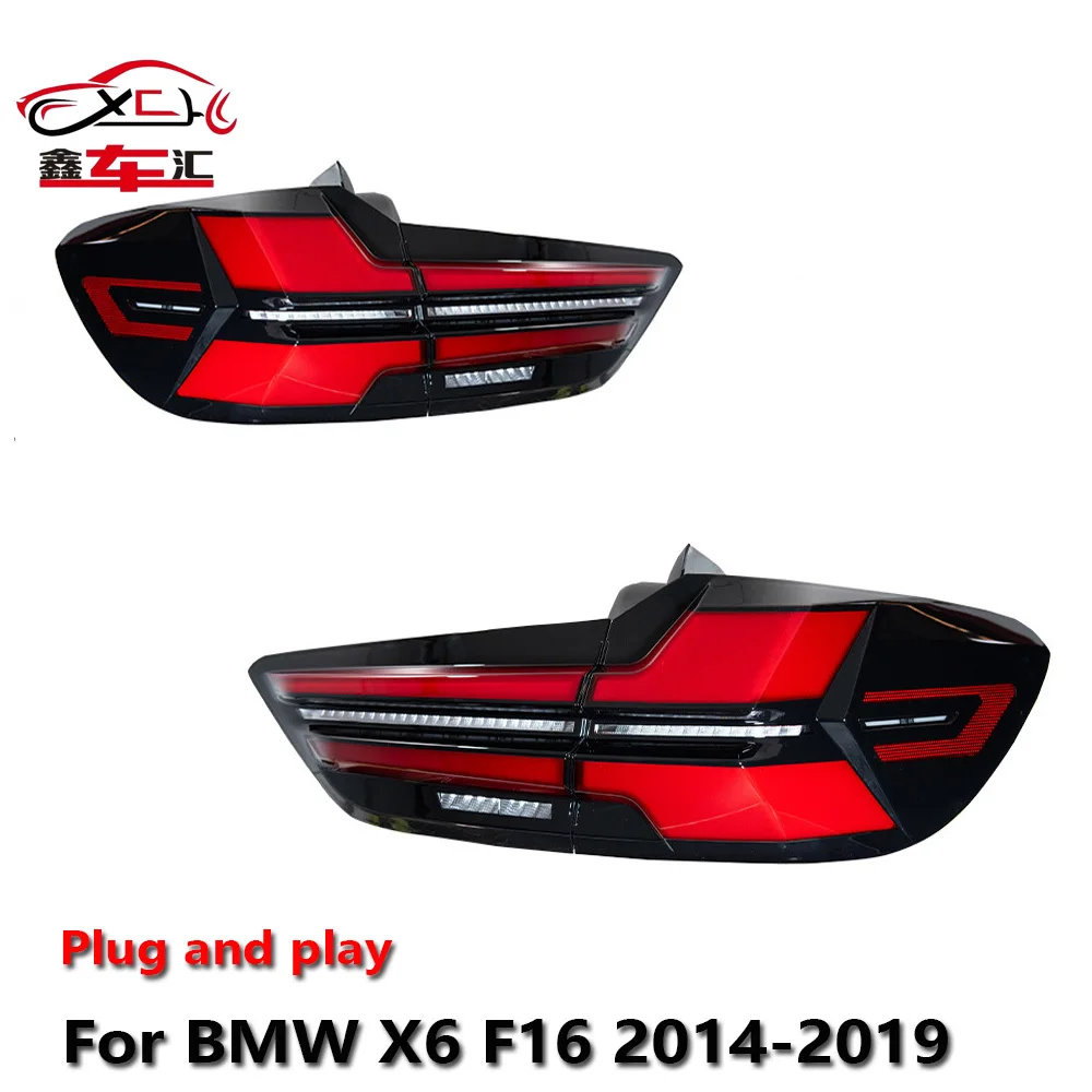 

Car LED Headlight Assemblies Auto lighting For BMW X6 F16 2014-2019 DRL Brake Turn Signal Lamp Plug and Play