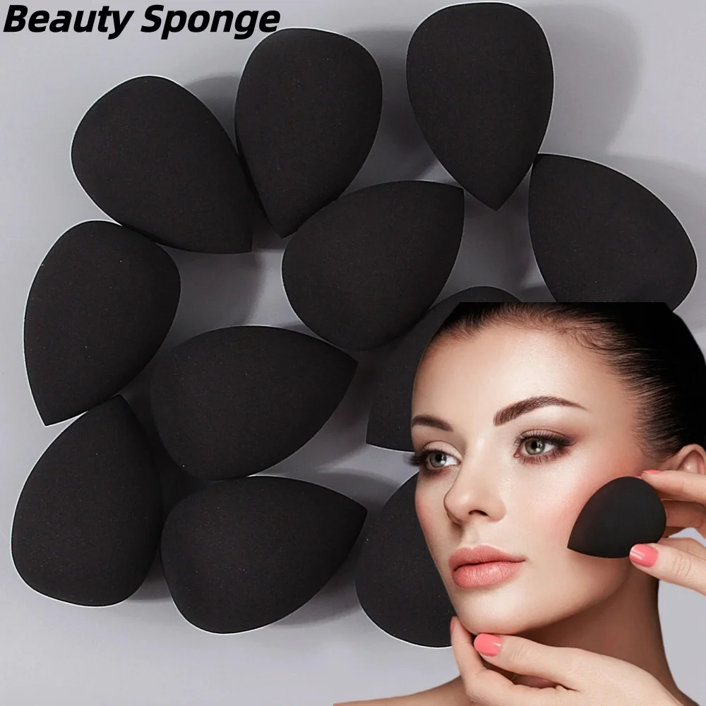 4-Piece Makeup Sponge Set & 10-Piece Mini Beauty Sponge Set, Velvet-Soft & Multipurpose Foundation Applicators