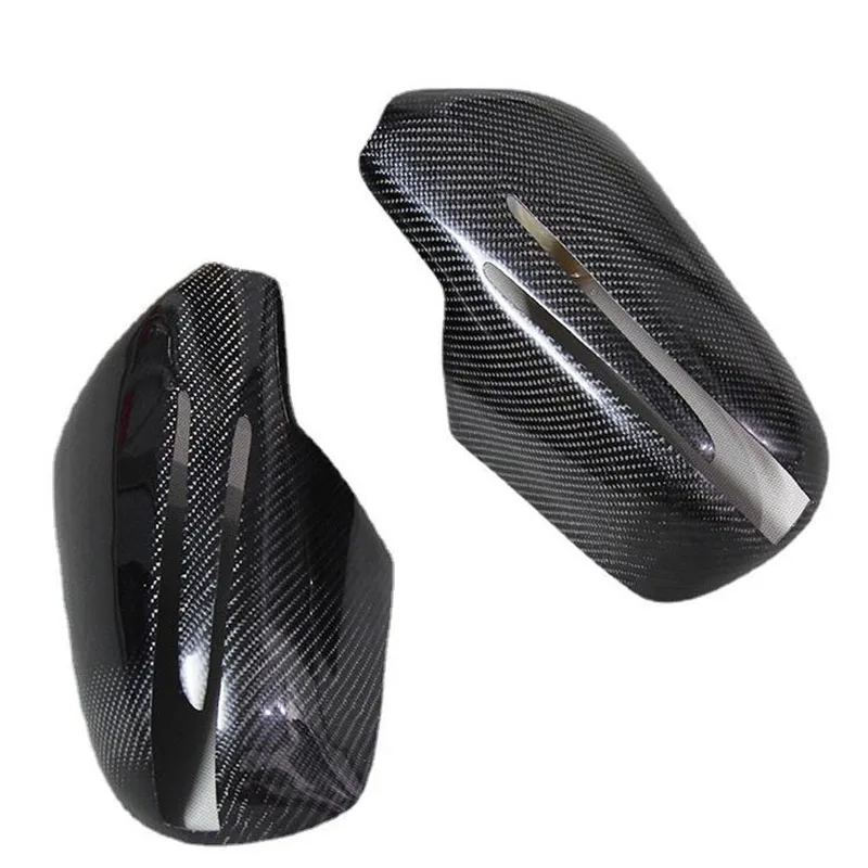 

Real Carbon Fiber Door Side Wing Rearview Mirror Cover Caps For Mercedes-benz CLS W219 2008-2009