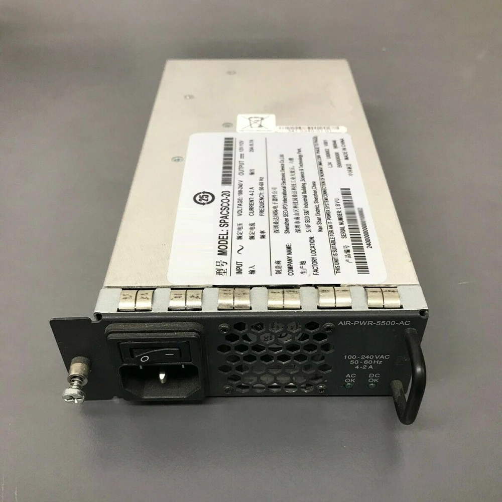 AIR-PWR-5500-AC SPACSCO-20 5500 Series Power Supply High Quality Fast Ship