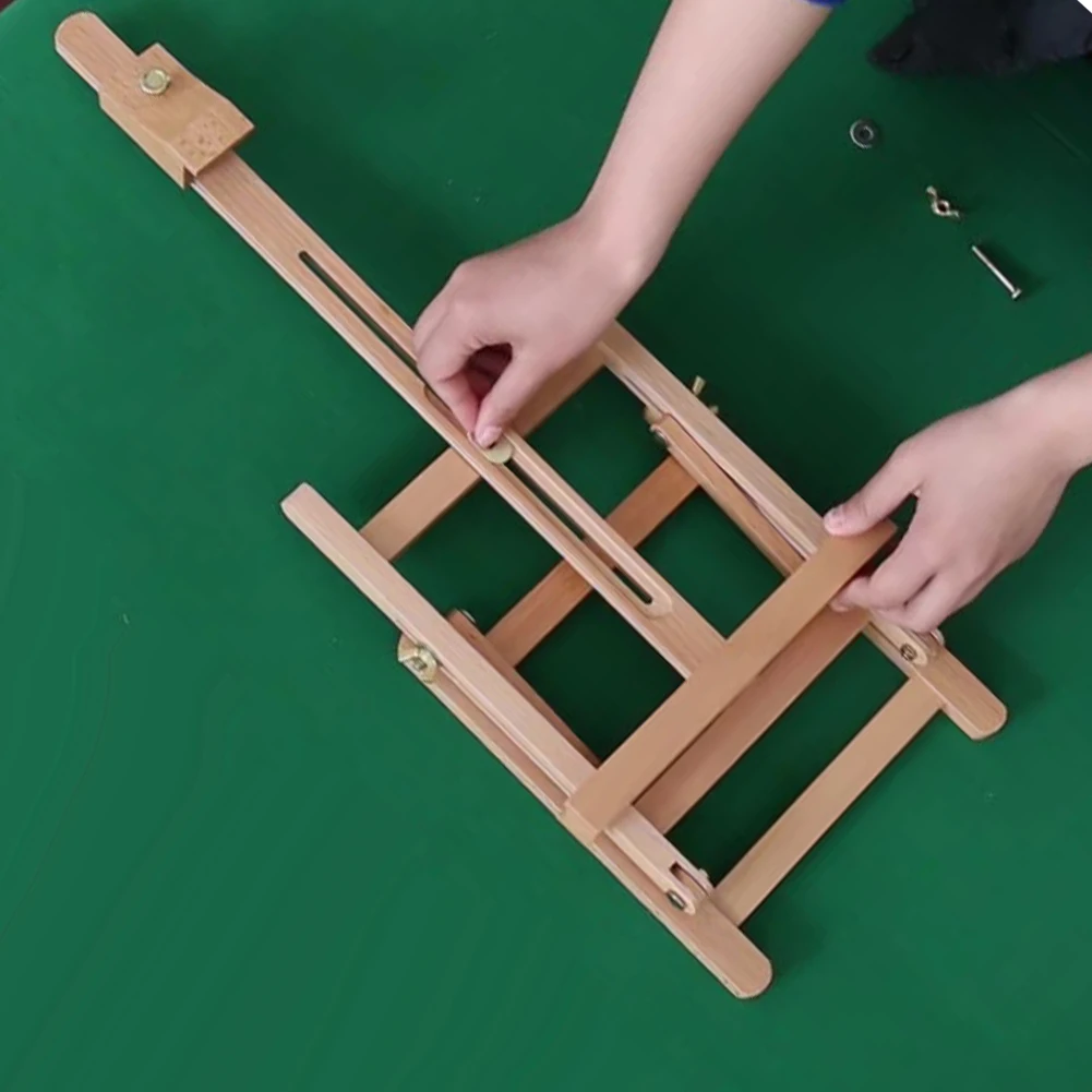 Desktop Painting Stand Studio Display Frame Portable Table Easel for Adults Beginners Artists