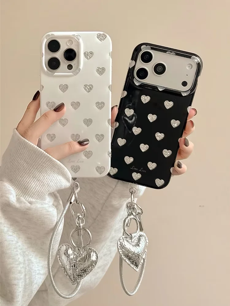 Phone Cases Trending - غطاء هاتف بسيط وأنيق بنمط قلب