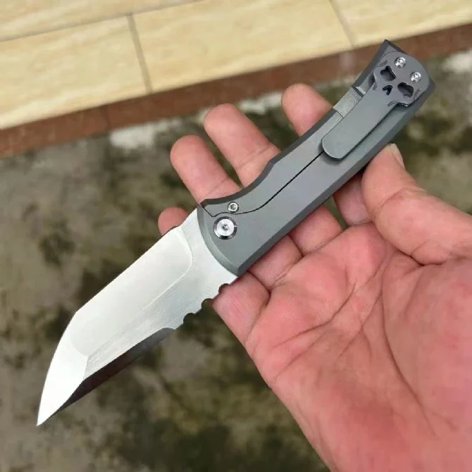 Cav 229 Redeemer Pocket Folding Knife VG10 Blade TC4 Titanium Alloy Handle Ceramic Bearing Tactical Hunting EDC Survival Tool