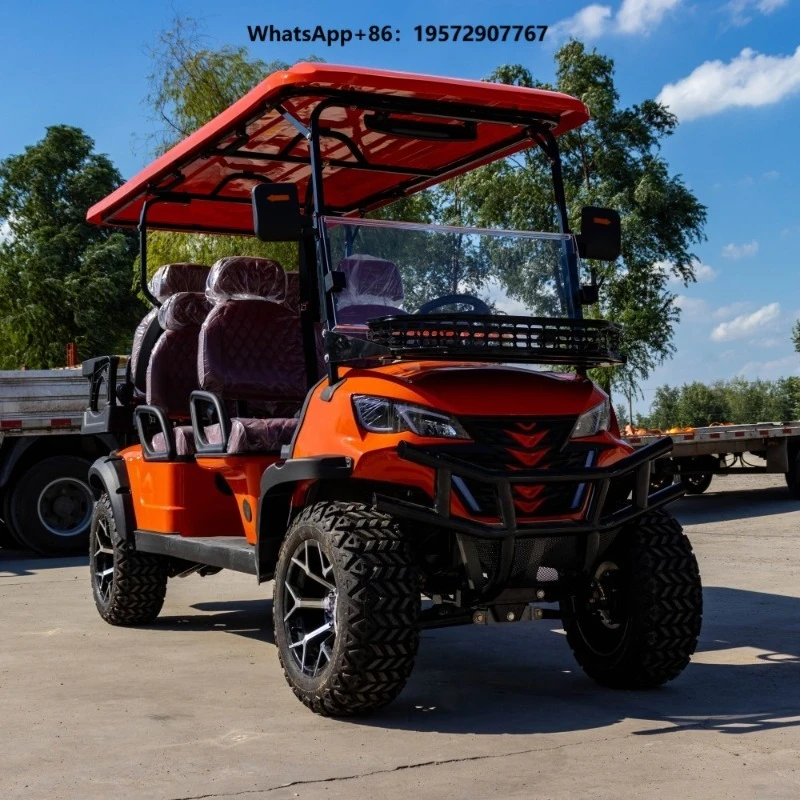 Factory Direct Sale Customized 6-Seater Electric Sightseeing Bus New Energy Golf Car