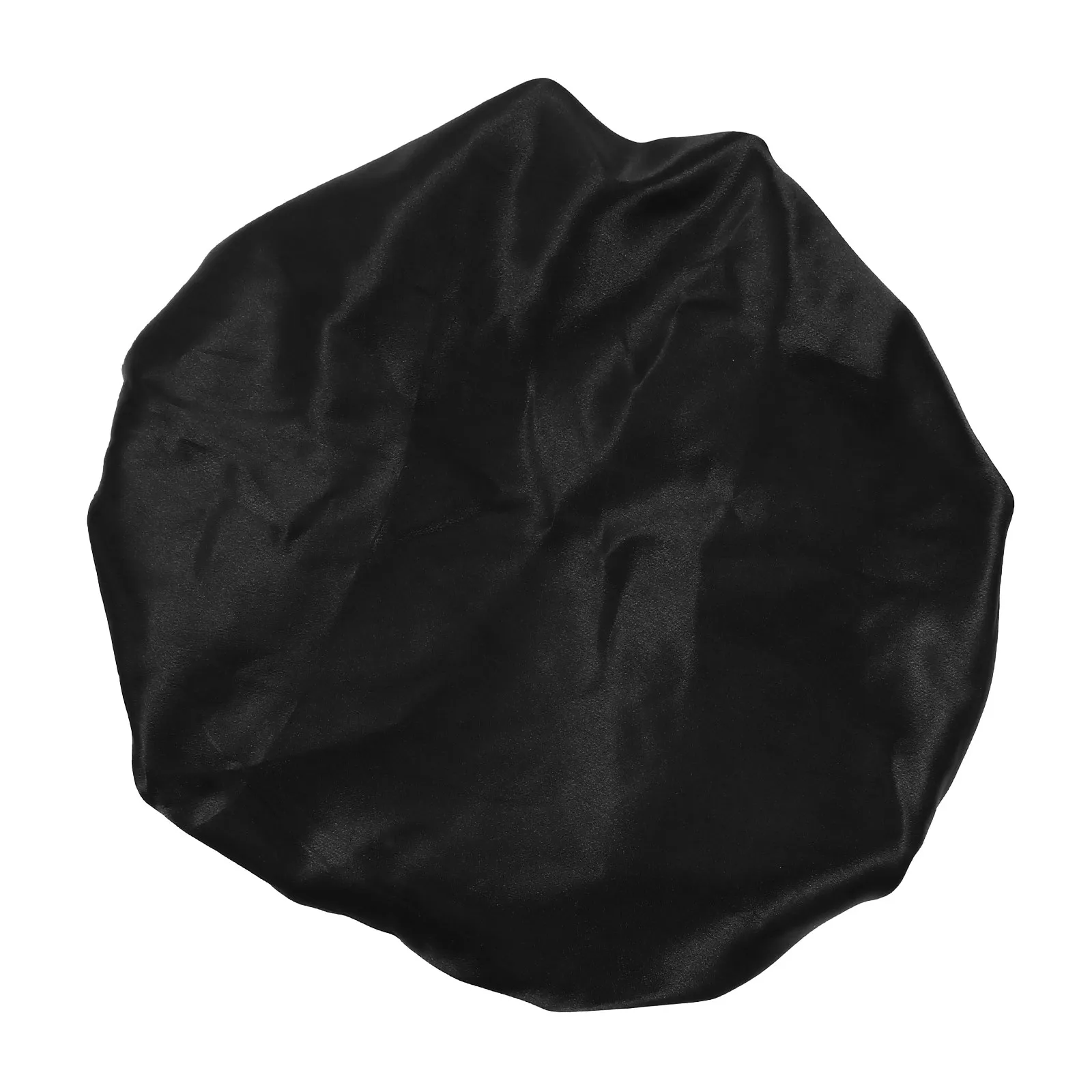 Adjustable Satin Hair Bonnet Double Layer Night Sleeping Cap for Thick Long Short Hair Braids Dreadlocks Bath Shower Makeup