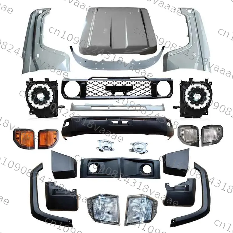 Maictop Hot Sell Auto Parts Upgr Body Kit Facelift to 2024 Model Upgr Kit for Land Cruiser 70 Series  LC79