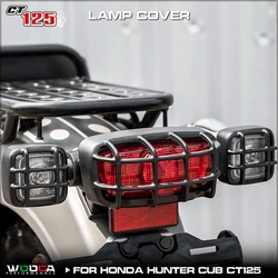 Zestaw osłon lampy dla Honda Hunter Cub Trail125 CT 125 2020-2023 tylne światło włączony kierunkowskaz obejmuje osłona reflektora ochronne