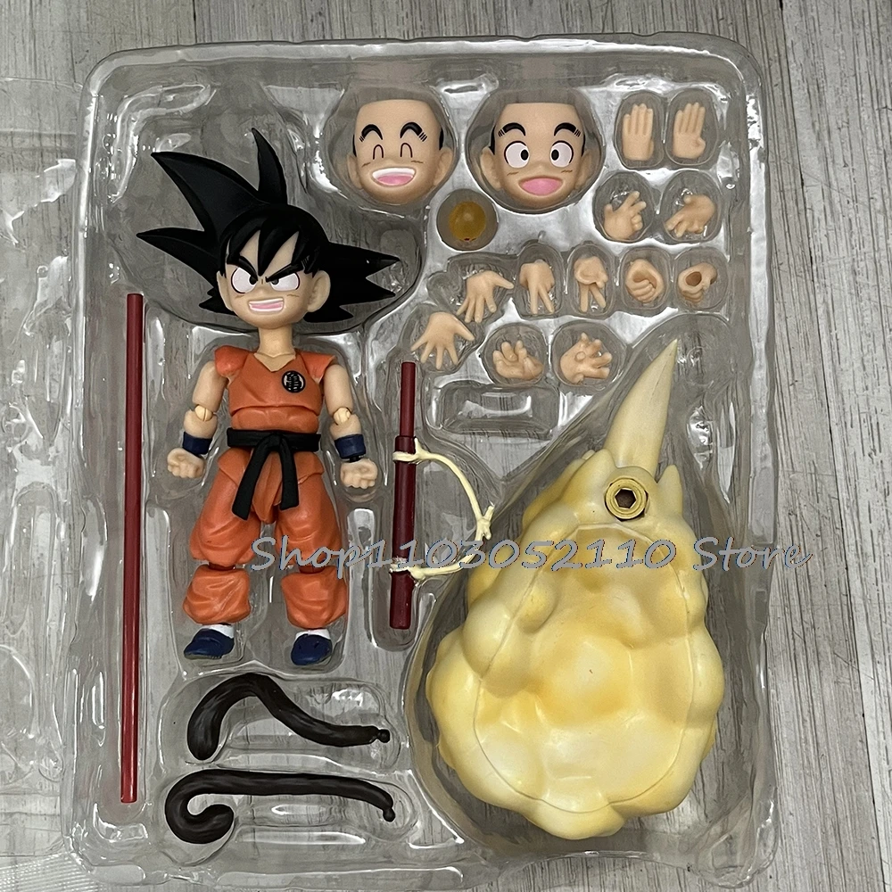 Dragon Ball Z Son Goku Figuur Anime SHF Goku Gk Salto Cloud Action Beeldje Beweegbare Collectie Pop Model Speelgoed Geschenken