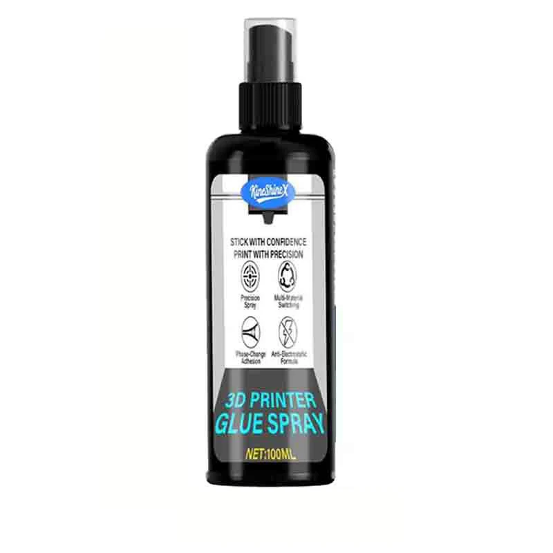 100/200 ml sterke 3D-printerlijmspray geschikt voor PLA, ABS, PETG, TPU-filamenten - vermindert kromtrekken, verbetert de hechting van het bed
