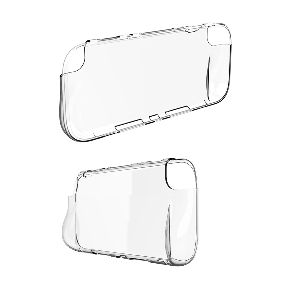 حافظة شفافة من مادة TPU لجهاز نينتندو سويتش 2 حافظة حماية كريستالية مقاومة للصدمات وغطاء شفاف ناعم لملحقات الألعاب