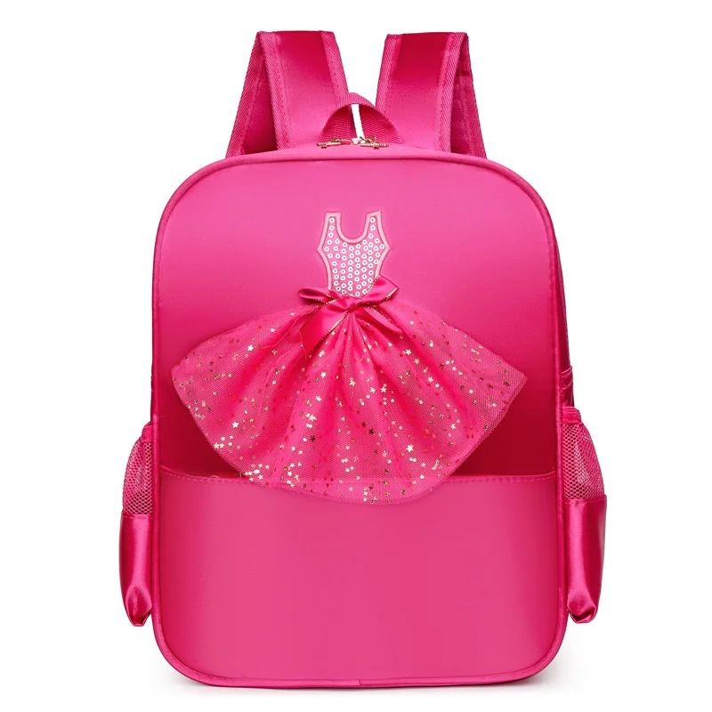 

Primary Children Fashion Latin Ballet Cute School Bags 2023 New Sweet Girls Princess Bow-knot Dance Backpacks Drop Shipping