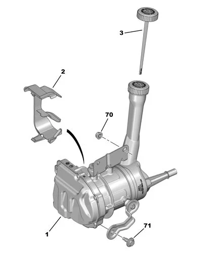 Power steering pump 4008G1 4008N7 1680899980 For 308