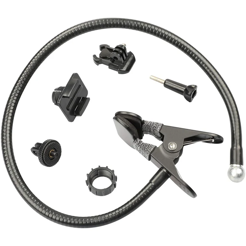 Supporto per webcam 3CGRO-4X Supporto da tavolo flessibile da 25 pollici con morsetto a collo di cigno per Logitech Webcam C930E,C930,C920, C922X,C922, C925E