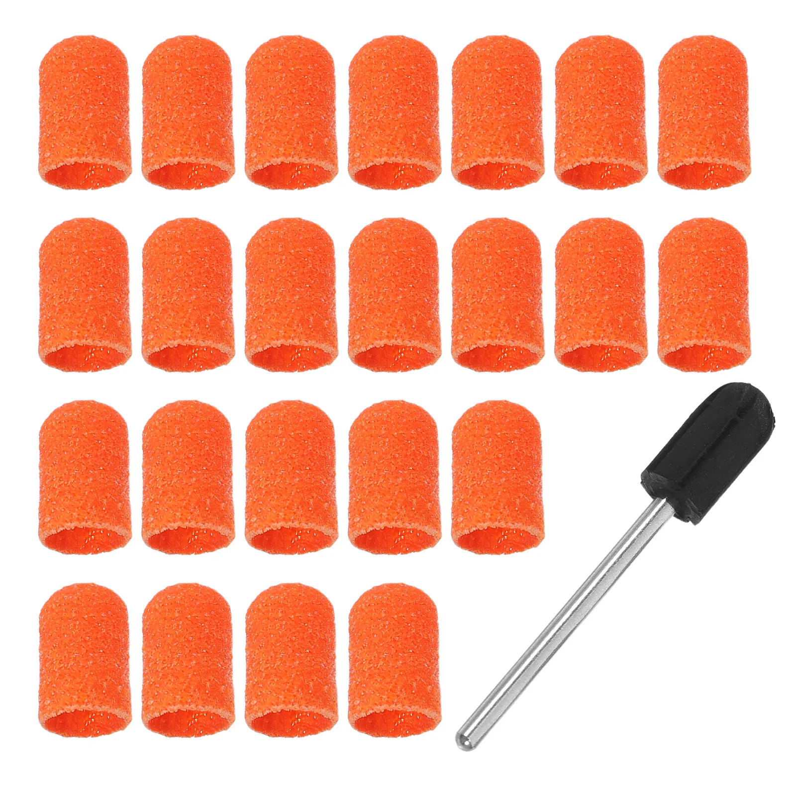 

30Sets 7mm Nail Drill Sanding Bands Professional Foot Care Tool Fine Grit Grinding Discs for Smooth Healthy Feet