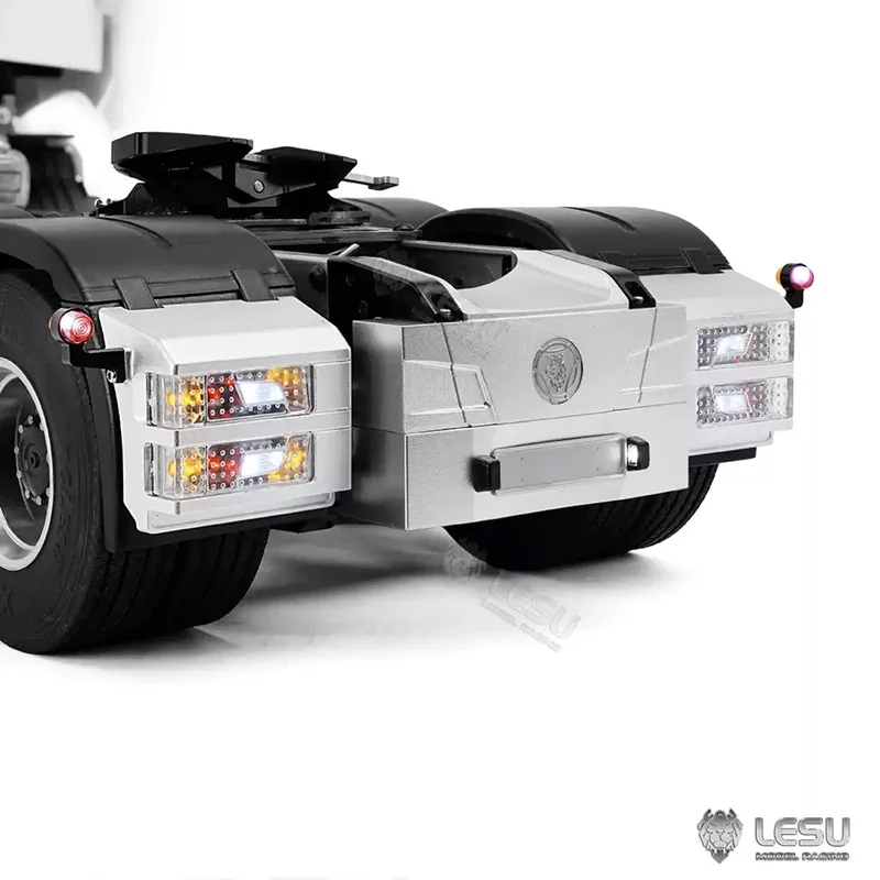 RC 트럭 1/14 테일 빔 테일 윙 미등 세트 LESU S-1322 Tamiya 1/14 Rc 트랙터 트럭 770S R620 R470 부품 액세서리