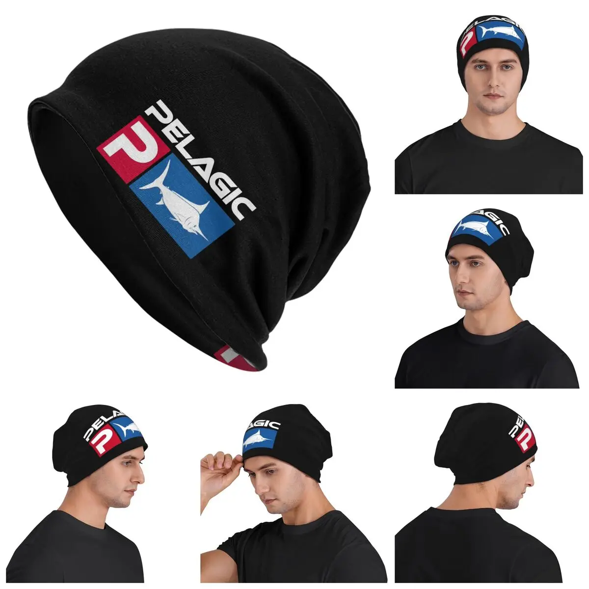 

Pelagic Fisher Fishing Warm Knitted Cap Fashion Bonnet Hat Autumn Winter Outdoor Beanies Hats for Unisex Adult