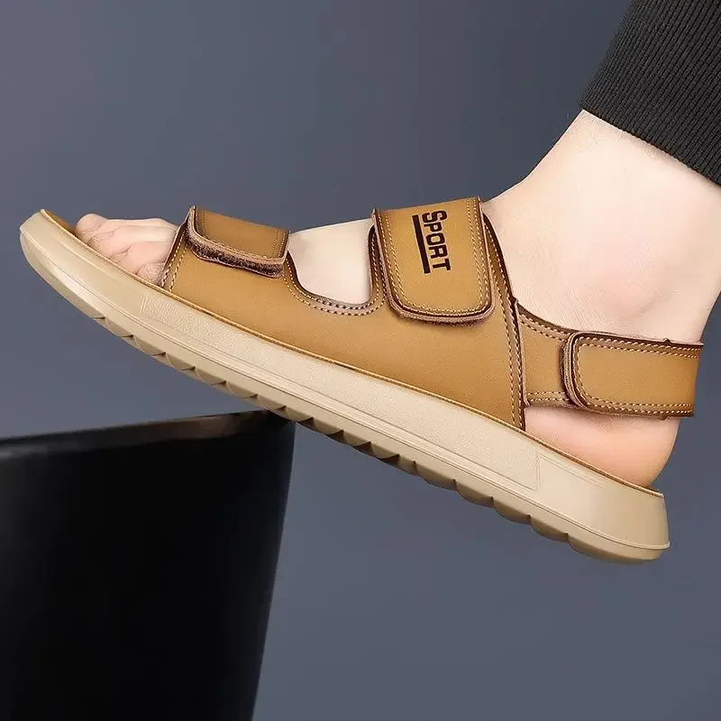 مفتوح الذكور حذاء الفيلكرو النعال داخلي رخيصة التسويل الصيف بيع لون غير رسمي في الهواء الطلق بالجملة الاستخدام اليومي إيفا 39 صندل رجالي