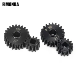 Heavy Duty 32P Overdrive Portal Gear Set 21T/14T 23T/12T for 1/10 RC Crawler Rigs Axial Capra F9 SCX10 III AR45P Axle Upgrade