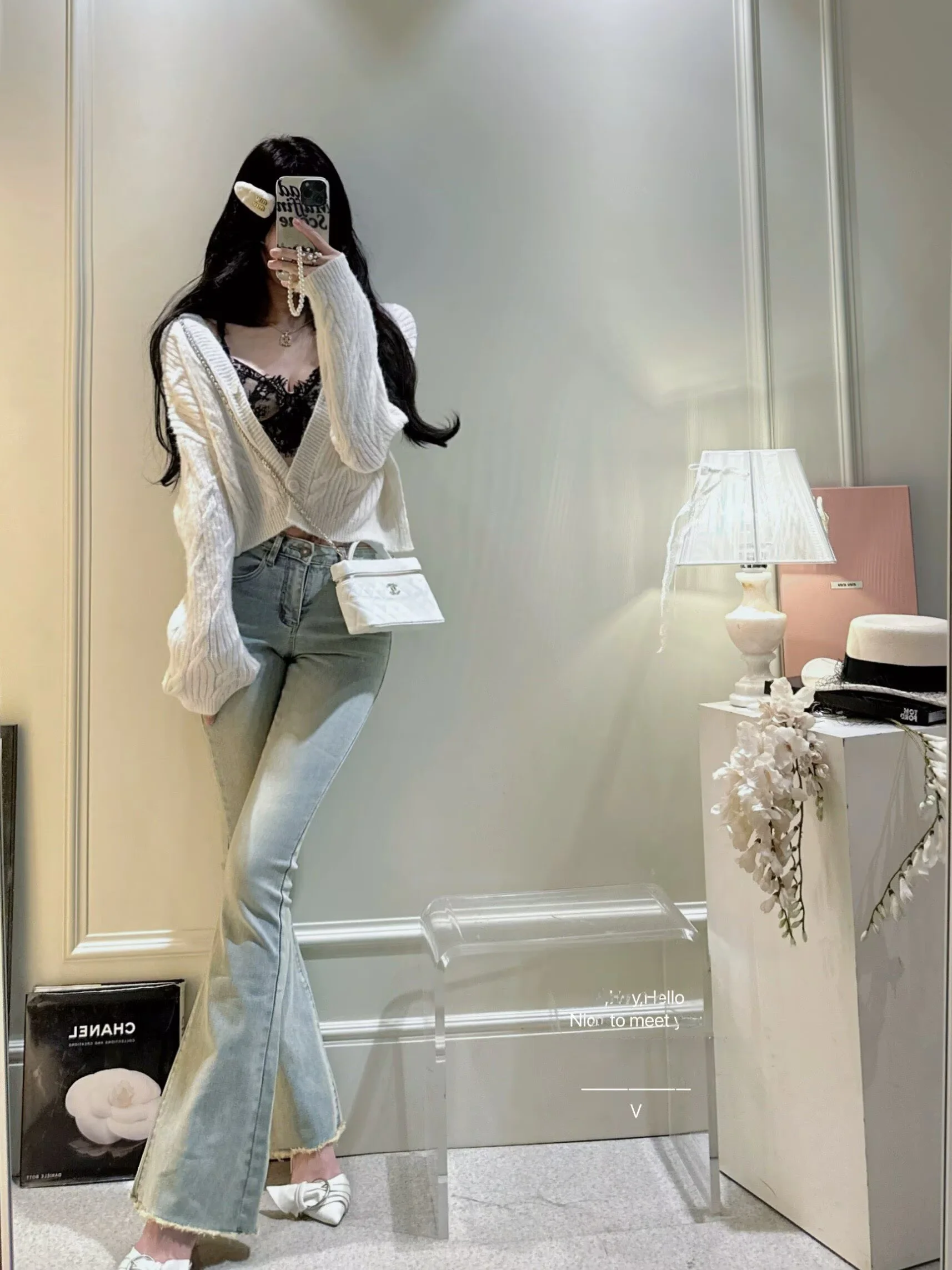 

Романтичные джинсы-леггинсы из денима с высокой талией и рваными краями для женщин, эластичные, утягивающие, длинные, из хлопка, стрейч, Cleanfit Sle