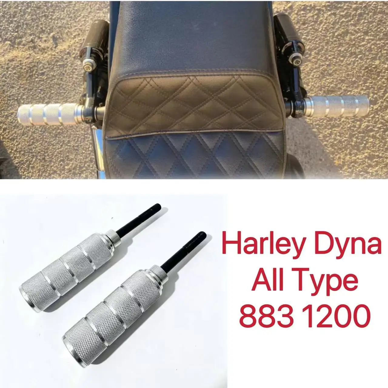 

Harley Dyna Low Rider Street Bob XL883 XL1200 Motorcycle Rear Crash Bar Engine Guard Frame Protector For Fat Bob Super Glide 883