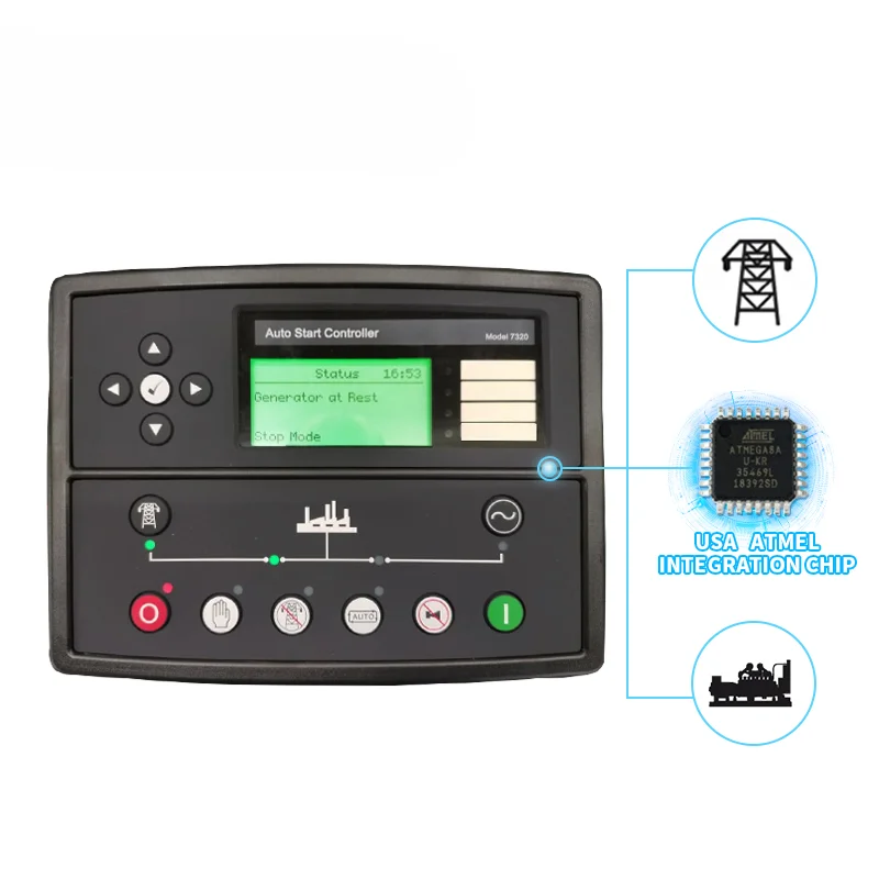 Smart Genset Controller deepsea 7320  Module De Commande Dse 7320 control module