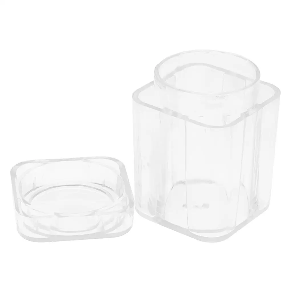 Clear Coins Case Coin Storage Box Container for Coins Stock 7mm
