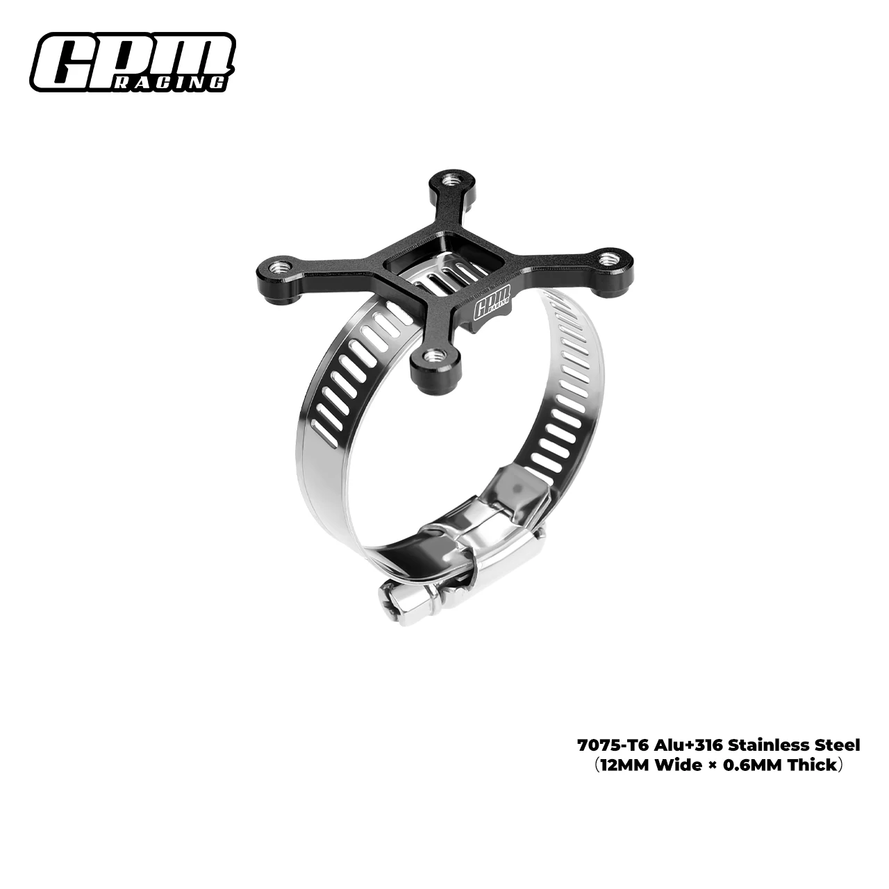 GPM 7075 legering + 316 staal 40 mm koelventilator verstelbare montage voor motor uit de 40-56-serie