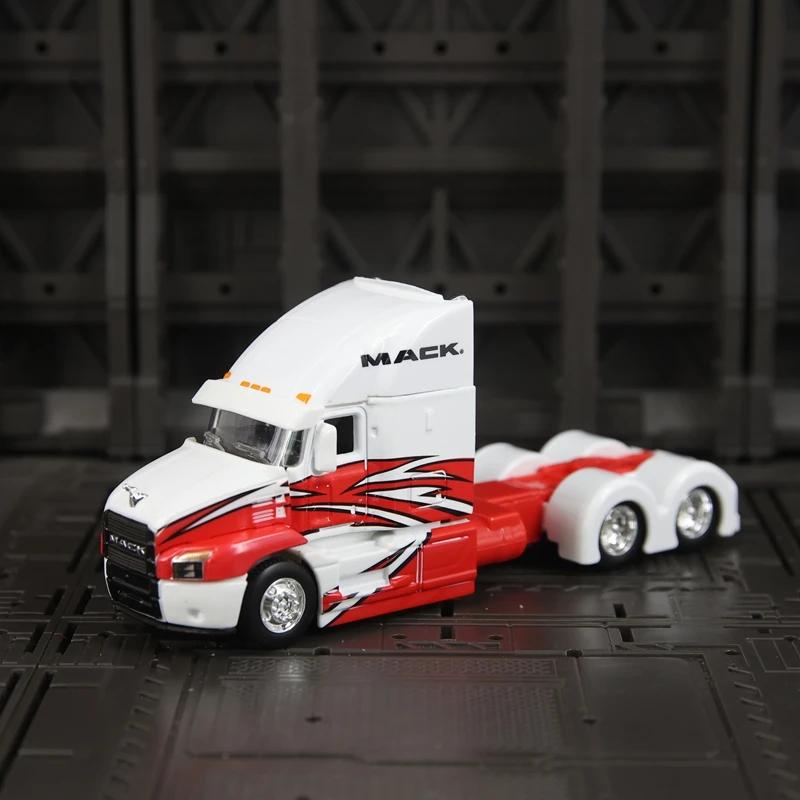 

Maisto 1:64 simulation Mack Anthem alloy trailer model car ornament static trailer head desktop ornament