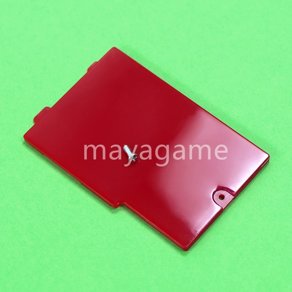 NDSL 후면 배터리 뚜껑 도어 쉘 교체 용 나사가있는 Nintend DS Lite 배터리 커버 용 1pc