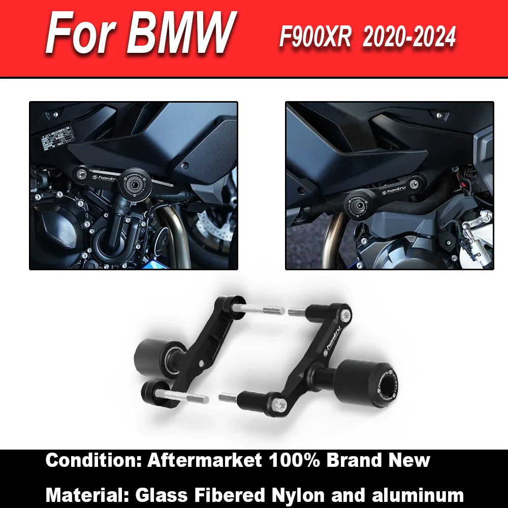 For BMW Motorrad F900XR 2020-2025 Motorcycle Crash Protector Frame Sliders