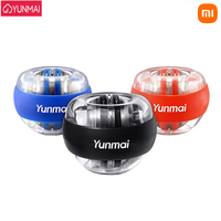 Xiaomi Original Yunmai Wrist Ball Trainer LED Gyroball Essential Spinner Gyroscopic Forearm Exerciser Gyro Ball Decompression