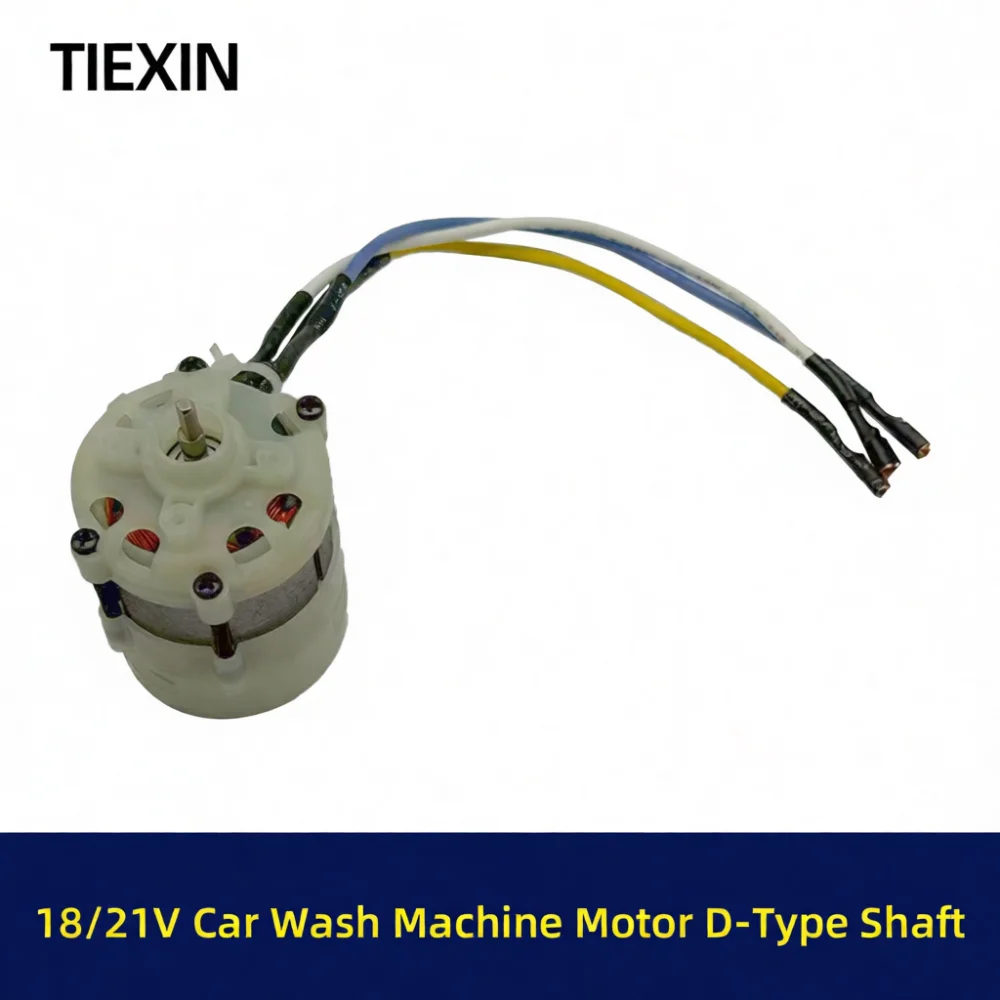 3820 Brushless Motor For High Pressure Car Washer Pure Copper Coil 9 Tooth D Shaft Replacement Electric Water Gun Parts