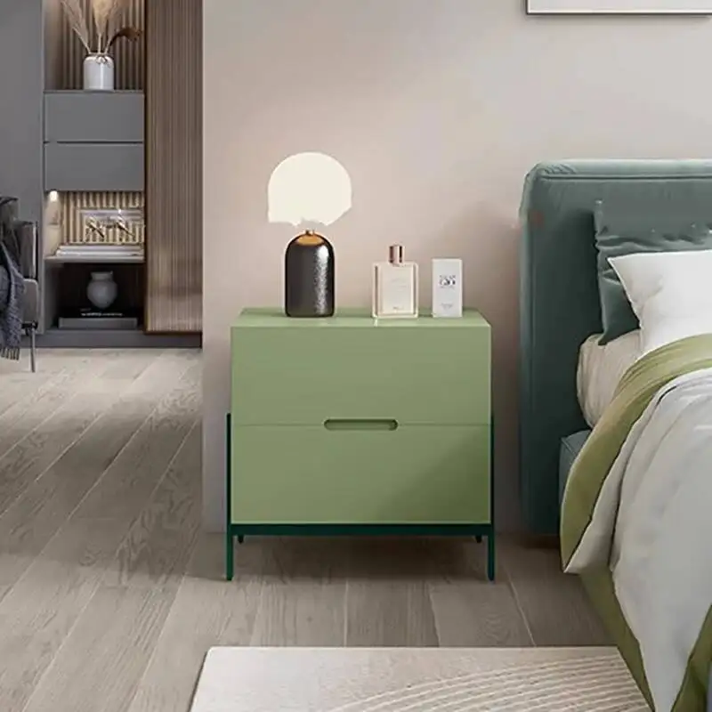 

Premium Minimalist Nightstand Modern Classic Beauty Storage Nightstand Trendy Design Mesa De Cabeceira Bedroom Furniture