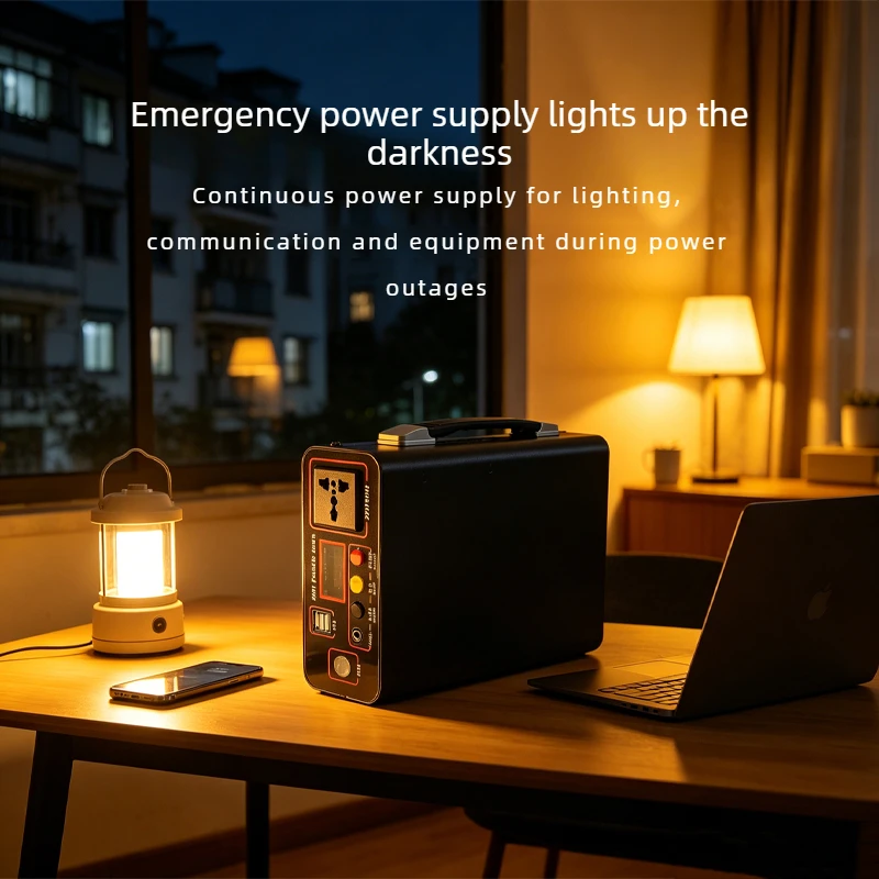 

New Outdoor Camping Portable 220V 300W Power Bank 90Ah LED Display Suitable for Outdoor Camping and RV TravelShot on Location