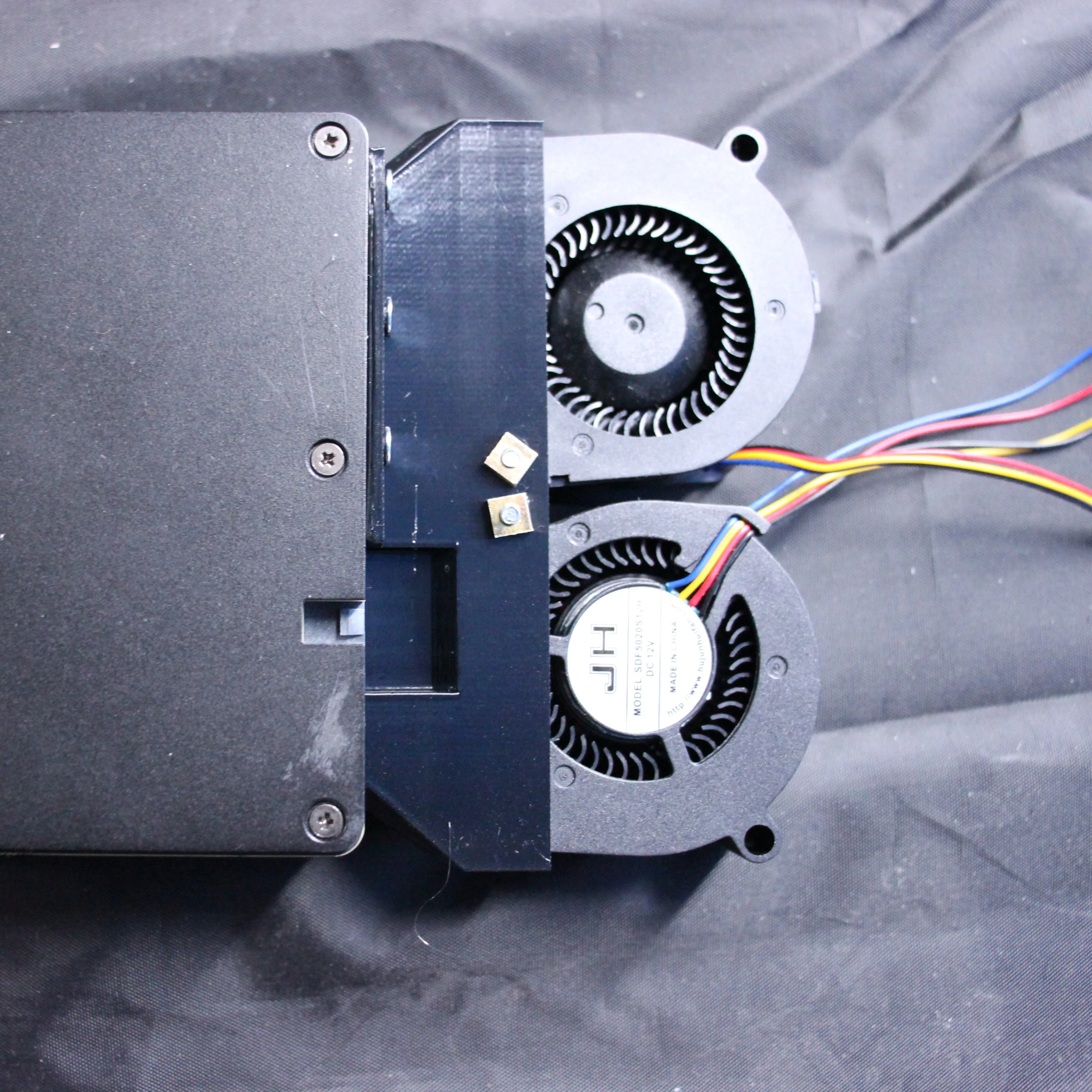 Universal Ultra-thin Dual Turbo Fan Cooler for NVIDIA Tesla P40 M40 P100 V100
