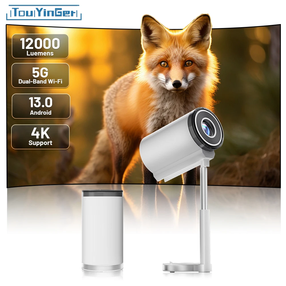 Touyinger X9 Pro Mini proyector portátil 4K Beamer full hd Android 13 proyector de vídeo Led para películas haz 3D Home Theater