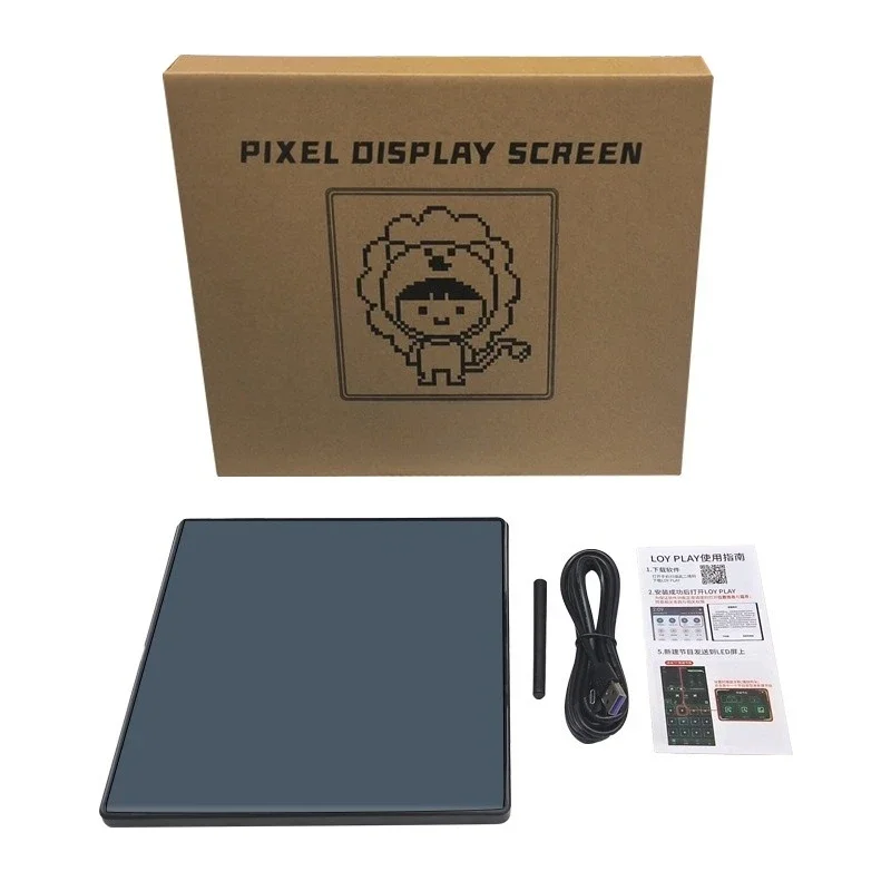 

Pixel Screen Desktop Bluetooth Pixel Screen Desk Gift Time Display Pixel Screen Wall mounted LED Image