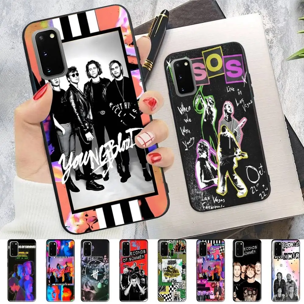 Чехол для телефона Seconds-Summers-5SOS для Samsung S 9 10 20 21 22 23 30 23 24 Plus Lite Ultra FE S10 Lite Funda