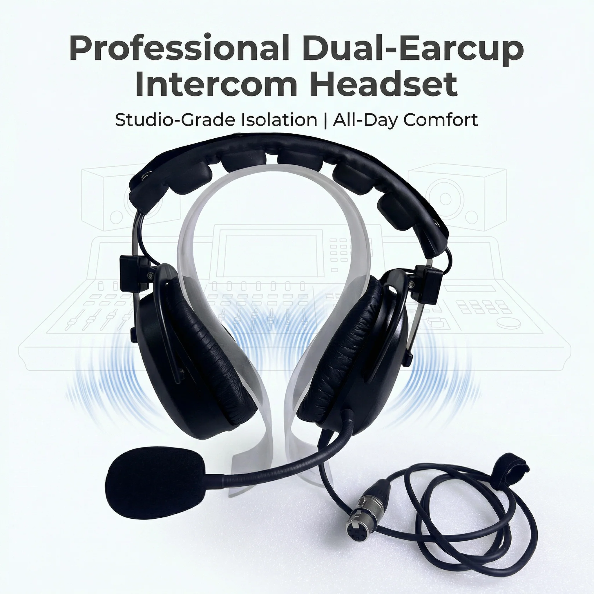 telikou-hd-102-cuffie-interfono-a-doppia-cuffia-microfono-dinamico-xlr-5-pin-maschio-studio-room