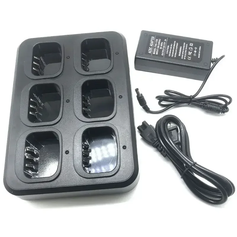Multiple Unit Six Way Rapid Battery Charger For Baofeng UV-5R BF-F8 UV5R UV-5RE UV-5RA 5RB 5RL F8HP Walkie Talkie BL-5 Charging