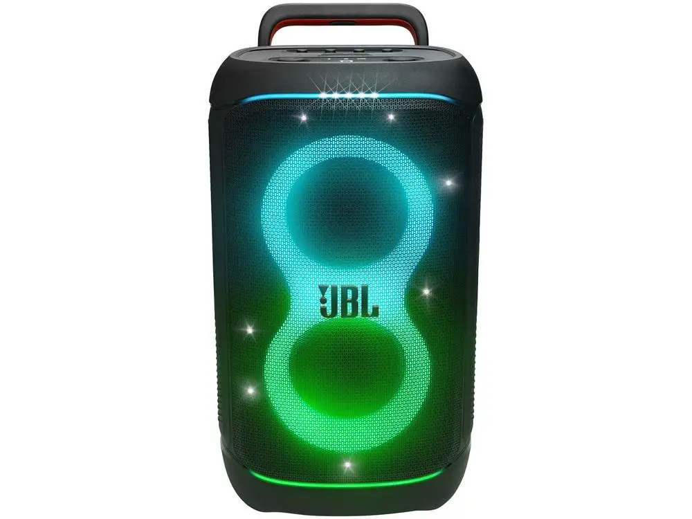 JBL PartyBox Sound Box 520 JBLPARTYBOX520BR محمول مضخم بلوتوث IPX4 400W RMS - Bivolt