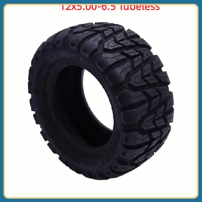 12-Zoll-Reifen, 12 × 5.00-6.5 Offroad-Vakuumreifen, Umbau für Elektroroller, Strandfahrrad, Go-Kart-Reifen
