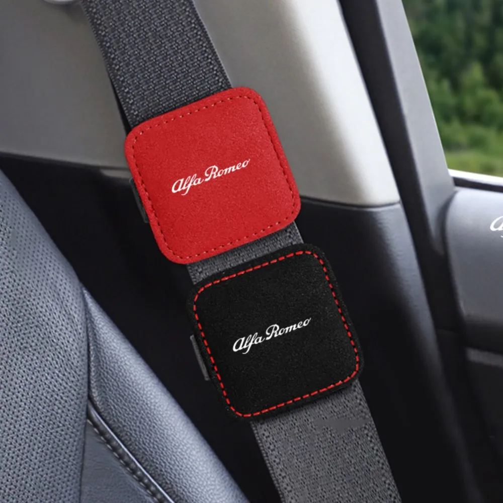 1/2 قطعة مقعد السيارة حزام مشبك كليب قابل للتعديل حزام الأمان المحدد اكسسوارات ل ألفا روميو 4C ميتو جيوليتا أسطورة GTA Gt 147 159 #1