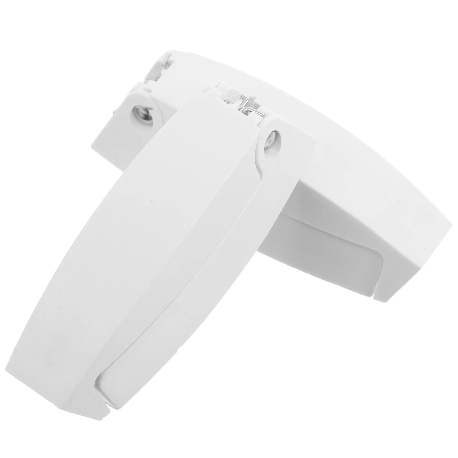 

2Pcs Hidden Folding Door Holder Clip White Trailer Marine Exterior Door Latch Catch Hook Cabin Hook Gate Catch